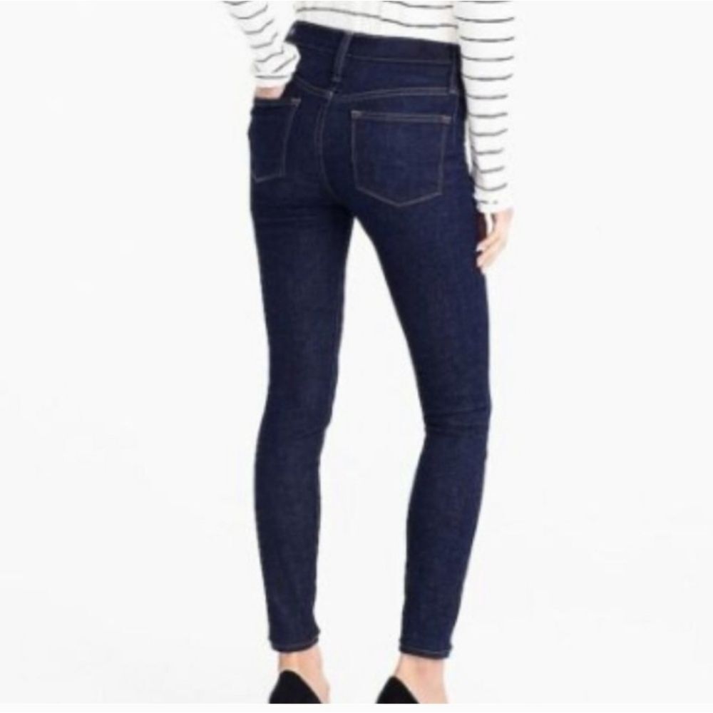 J. Crew Toothpick Low Rise Skinny Dark Blue Jeans - Size 24
